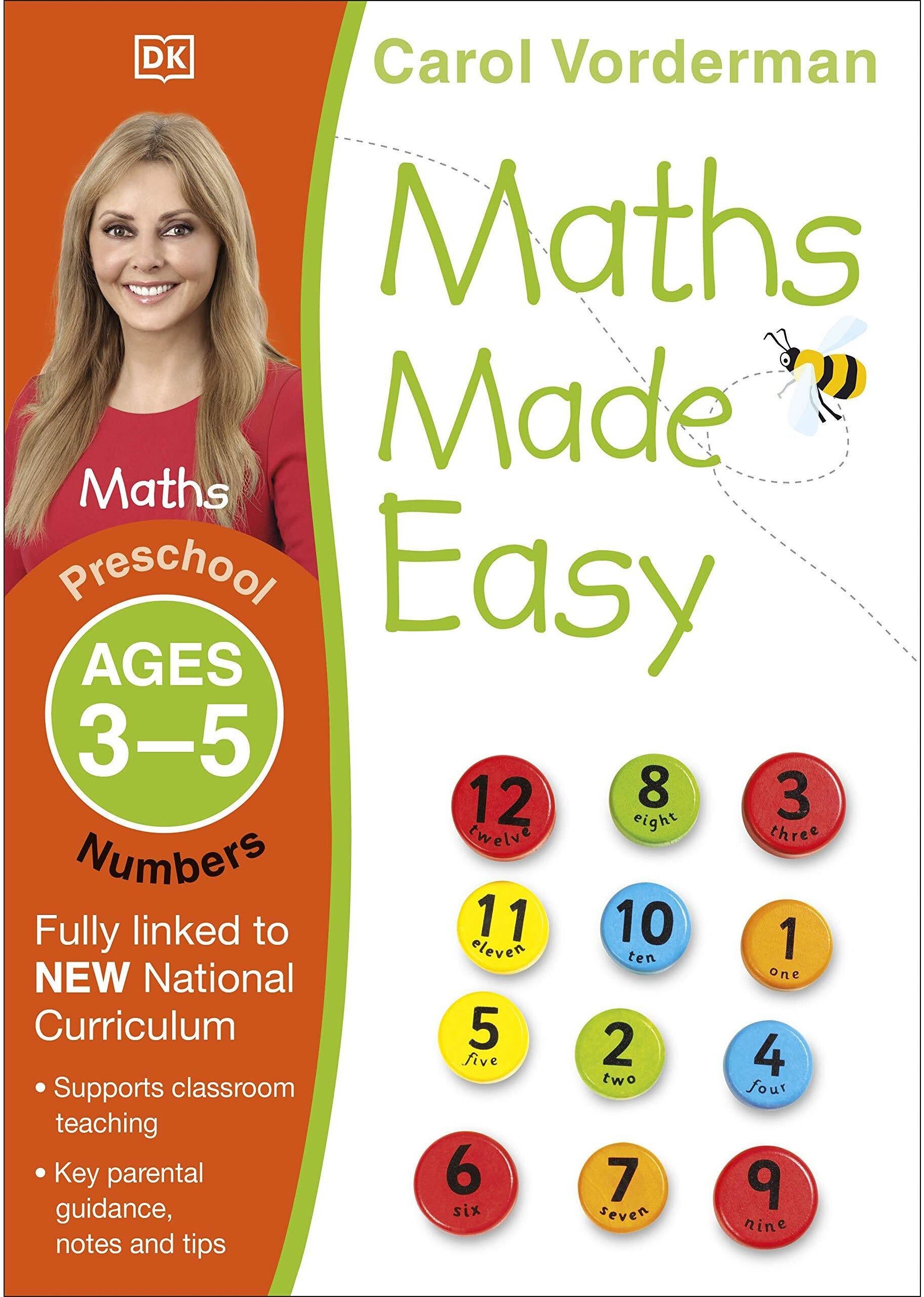 Dorling Kindersley Maths Made Easy: Numbers, Ages 3-5 (Preschool)