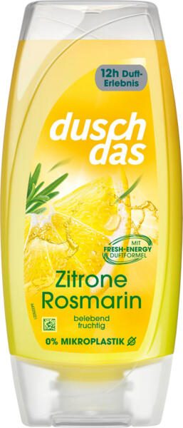 duschdas Duschgel Zitrone Rosmarin 225 ml 5835427004