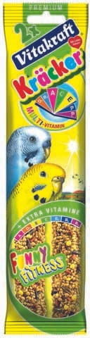Vitakraft Snack Pappagallini Kracker Multivit 60G