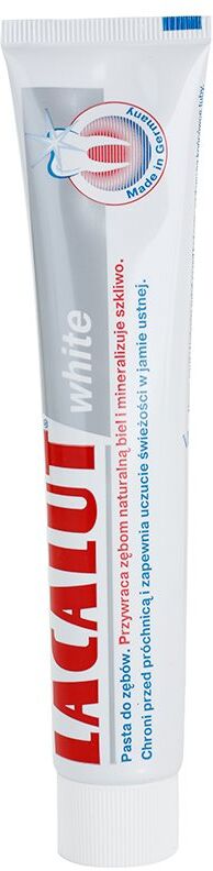 Lacalut White dentifrice effet blancheur 75 ml