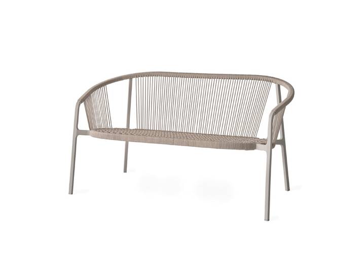 Couch Vipp 721 Lagrasse Vipp grau, Designer Vipp Design, 126x69x66 cm