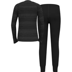 Odlo, Funktionsshirt, Active Warm Eco Unterwäsche Set (92), Grau, Schwarz