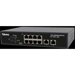 Televes Ethernet Switch L2 SWUM1000POE+