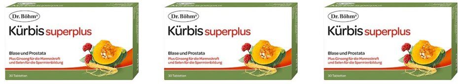 Dr. Böhm Kürbis superplus Tabletten 3x30stk