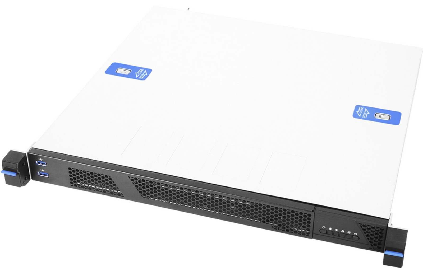 Chenbro RM143 1U Rackmount Rack, zwart
