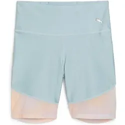 PUMA Damen Shorts SUMMER DAZE 7 BIKE SHORT, Größe XS in Silber Silber