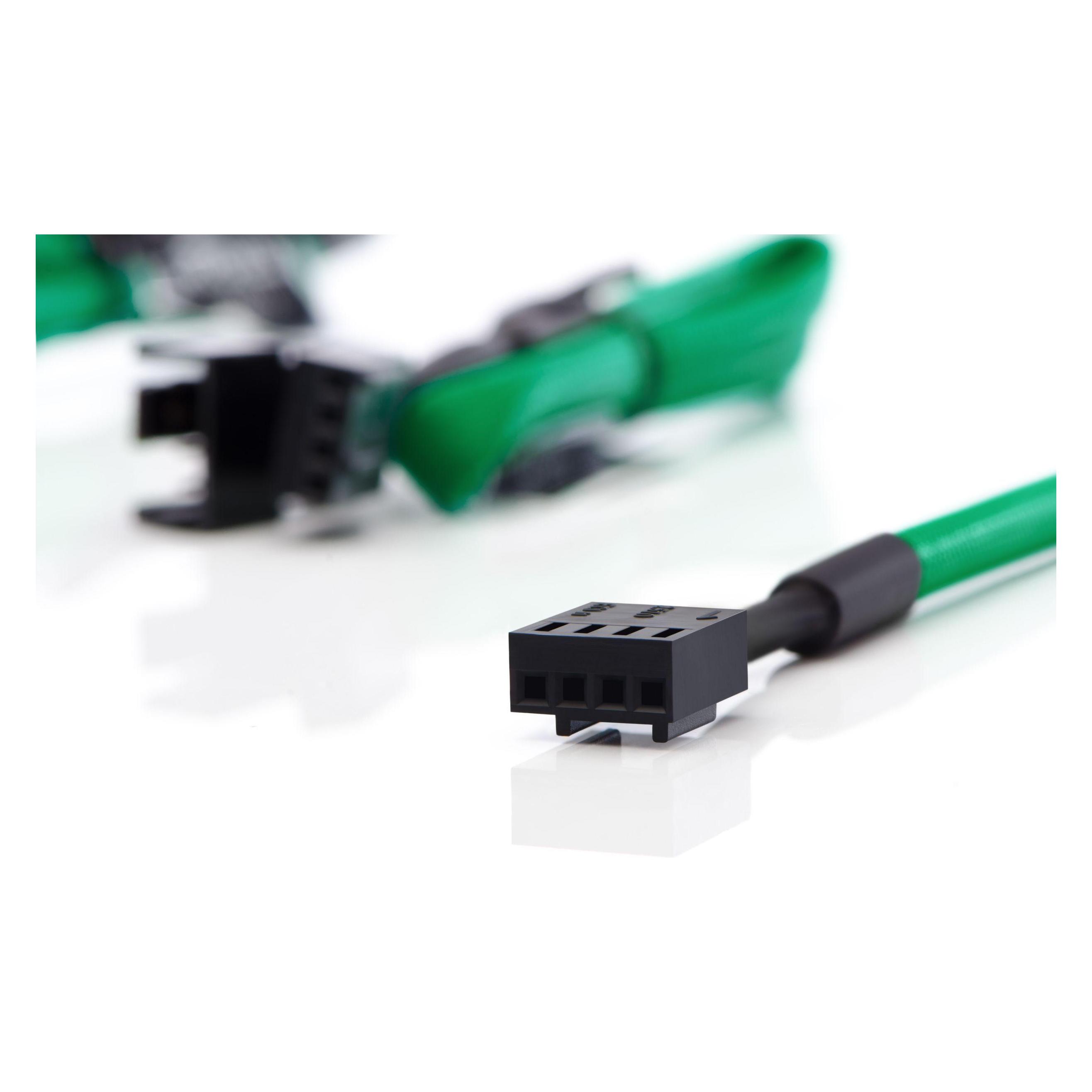Noctua NA-SEC1 chromax.green Lüfter-Verlängerungskabelset (30 cm, 4 pin PWM) (NA-SEC1.GREEN)