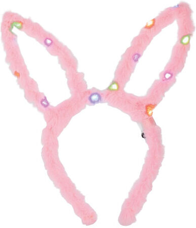 Haarreif "Hasenohren", mit LED