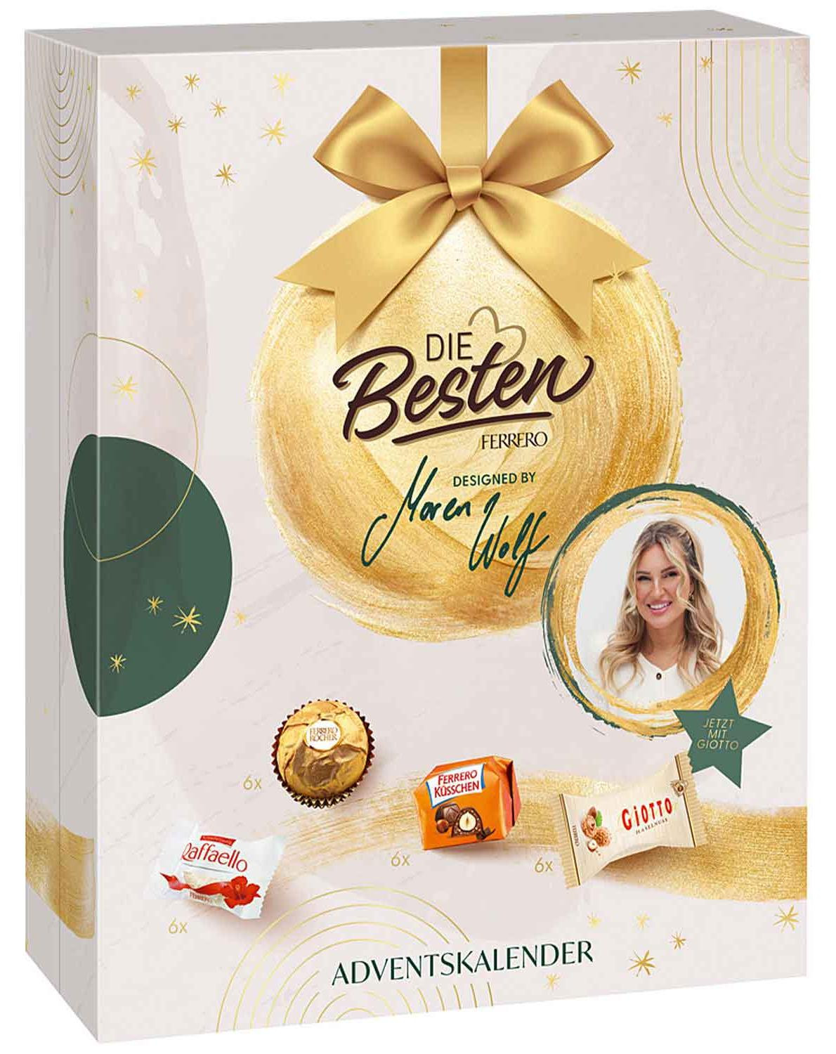 Ferrero Adventskalender Die Besten ontworpen door Maren Wolf