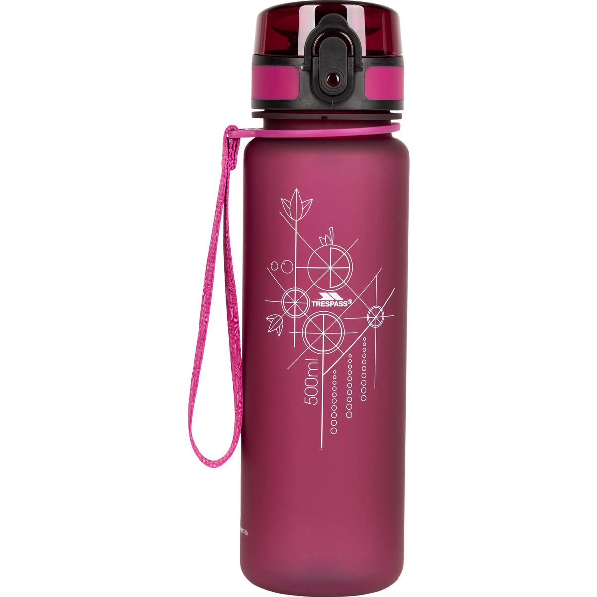 Trespass Flintlock - Sports Bottle purple red (PRR) EACH UUACMIM30039_PRR_EACH