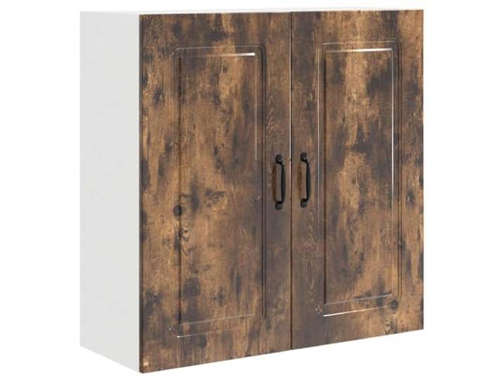 HKTMGDNG Küchenwandschrank Holzwerkstoff 2 Türen 80x31x80 cm Stabiler Hängeschrank für die Küche mit 2 Türen und 3 Fächern für Teller, Tassen und Kochutensilien.
