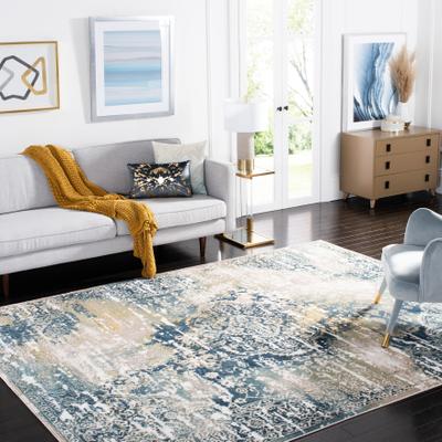 SAFAVIEH Skyler Diny Vintage Boho Distressed Rug
