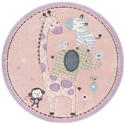 SAFAVIEH Carousel Kids Brandusa Animal Rug