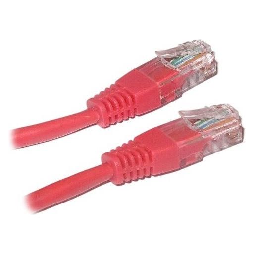 Lynx Cs Patchcord, Cat6, UTP, 2m, czerwony (PK-UTP6-020-RED) (UTP, CAT6, 2 m) (PK_6UTP020red)
