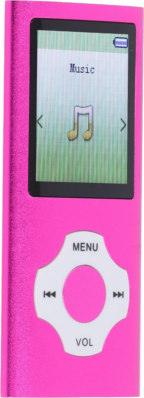 Cocosity Draagbare MP3/MP4-speler met HiFi-geluid, 1,8-inch kleurendisplay en 128 GB uitbreidbaar geheugen voor muziek, video en e-books met spraakopnamefunctie