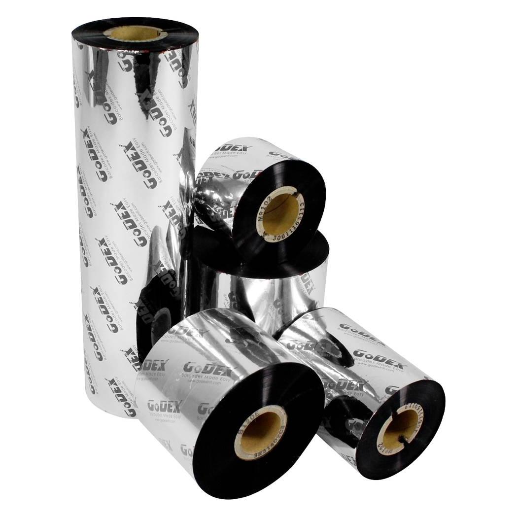 Godex Farbband Kombi-Pack 6 St. GWR 745 745.110.450.4.10 (11 cm, Schwarz, Schwarz) (745.110.450.4.10)