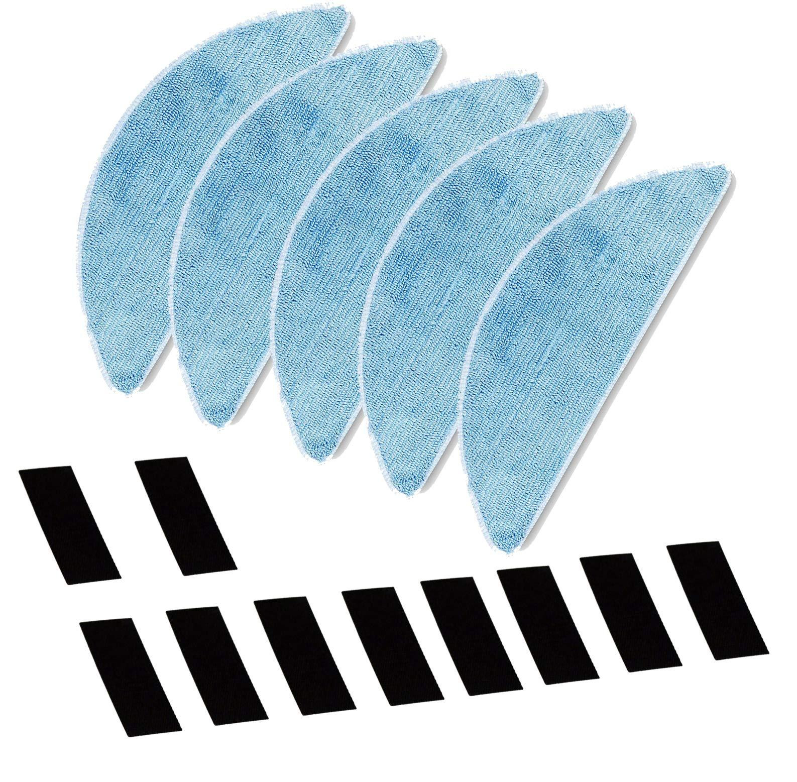 Dripio 5 wasbare dweilpads voor de ECOVACS U2 en U2 Pro