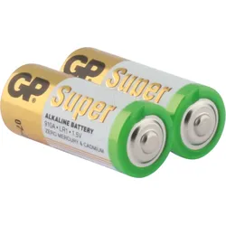 GP S2 N - Super, Alkaline Batterie, N (Lady), 2er-Pack