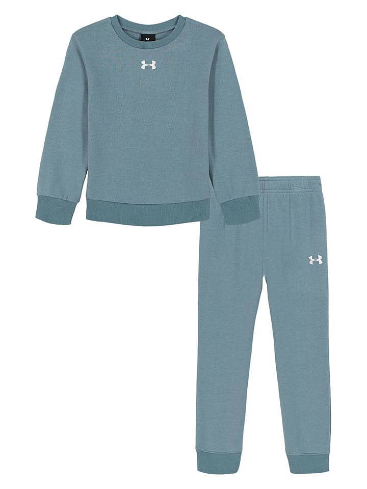 Under Armour 2tlg. Outfit in Blaugrau - 110-116