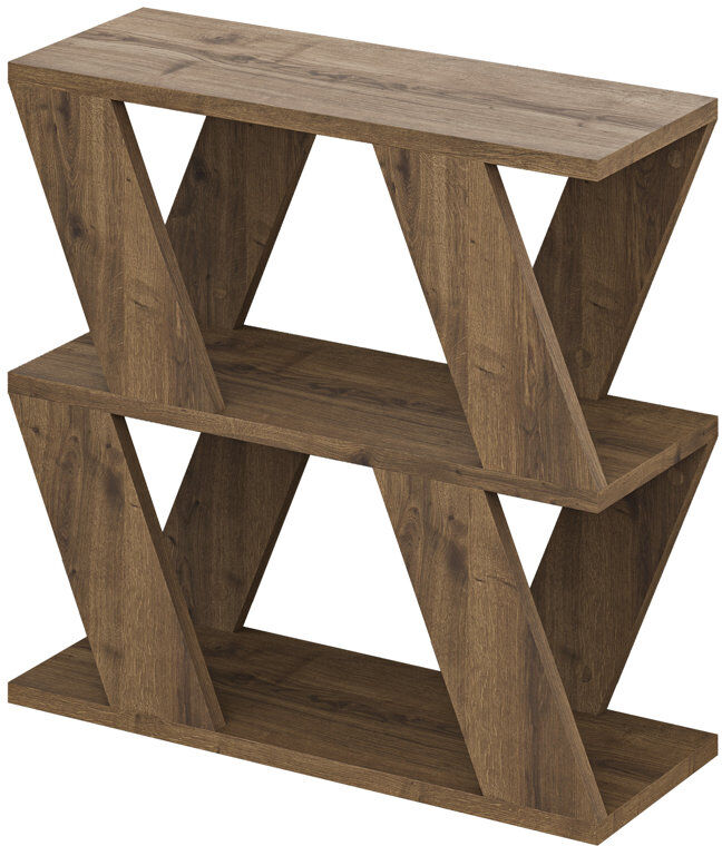 Zipcode Design Adriana Side Table Modern Compact Design for Living Room & Bedroom Brown 144.78cm H X 152.4cm W X 55.88cm D