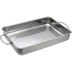 Auflaufform ELO 26 cm (D 26 cm) - silber - D 26 cm