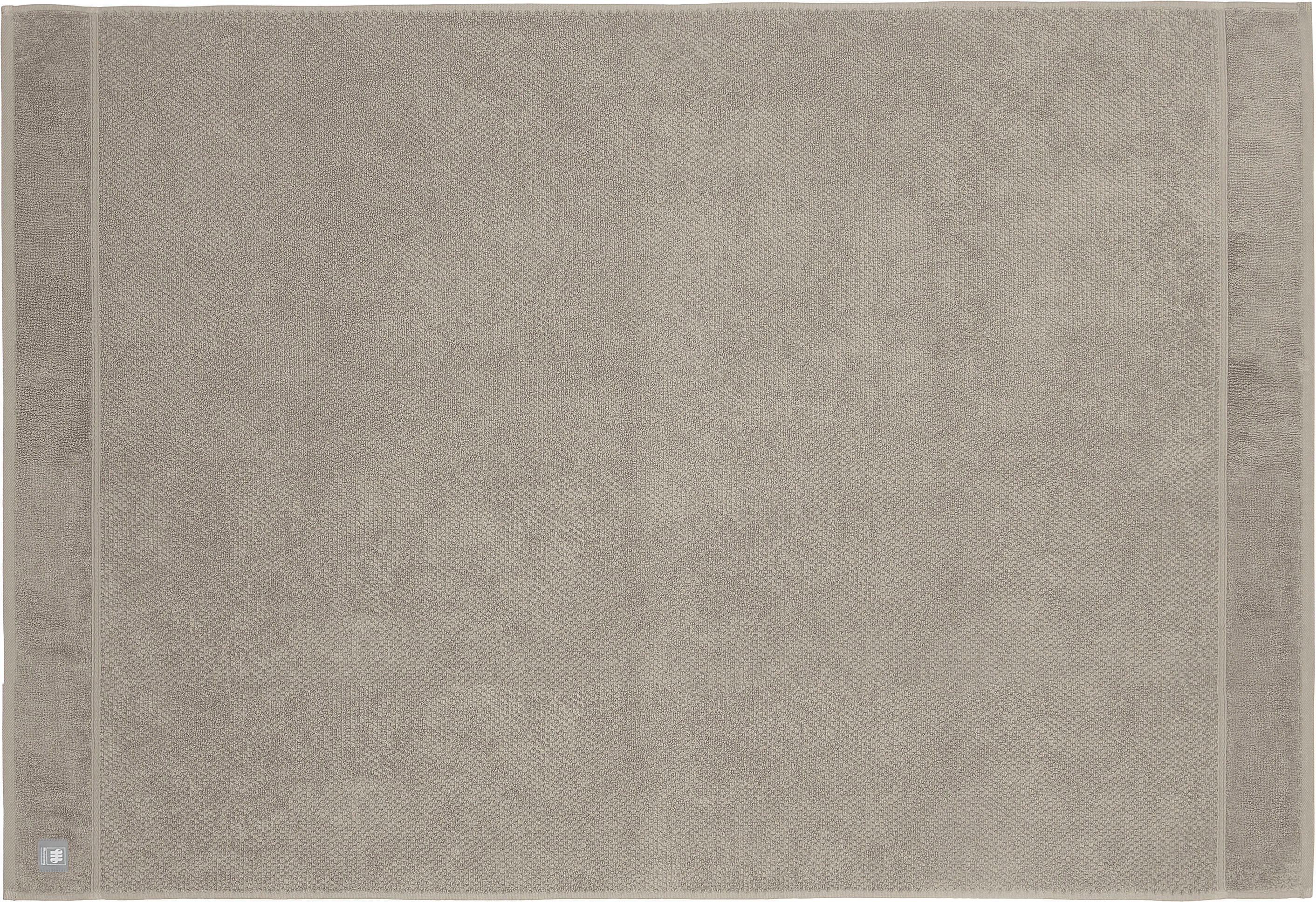 Badetuch MUSTERRING "Solid", grau, B:100cm L:150cm, Frottee, Baumwolle, Handtücher, Badetuch, hautschmeichelnde Airtouch Qualität grau B/L: 100cmx150cm, 1 Stk., Frottee