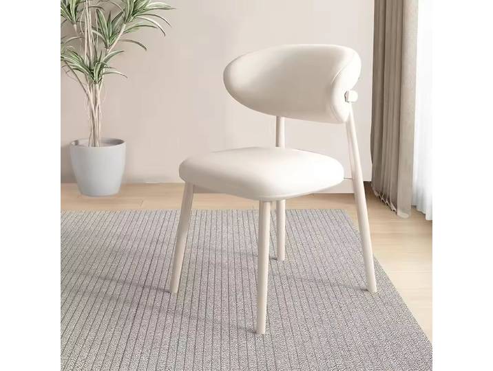 Chaise de salle à manger luxueuse maison moderne minimaliste salle à manger chaise dossier minimaliste salon chaise mode belle haut de gamme
