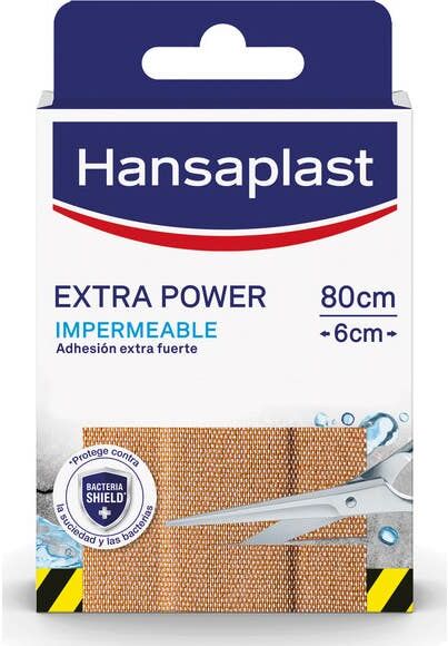 Hansaplast Extra Power Apósito Tira 80x6 cm 1 ud