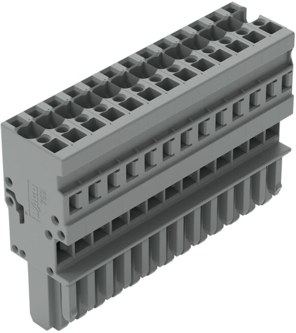 WAGO Barrette à ressort 13 pôles gris 769-113 (769-113)