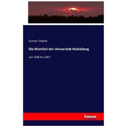 Die Matrikel der Universität Heidelberg, Schulbücher von Gustav Toepke