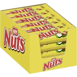 Nestlé Nuts Schokoladenriegel 24 Riegel (1 kg)