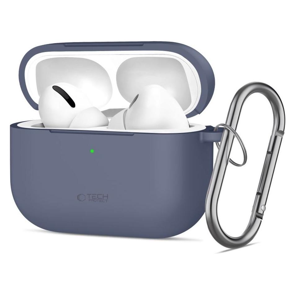 Tech-Protect Silikon-Halterung Apple Airpods Pro 3 Babyblau (Kopfhörer Hülle) (THP4759)