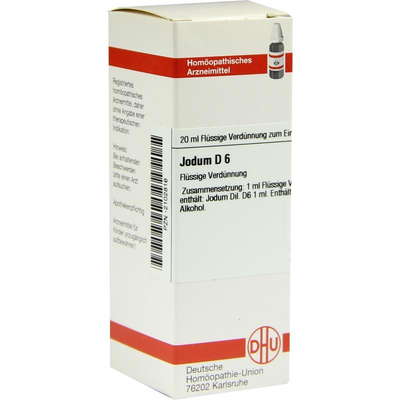 DHU-Arzneimittel GmbH & Co. KG JODUM D 6 Dilution 20 ml 02102816