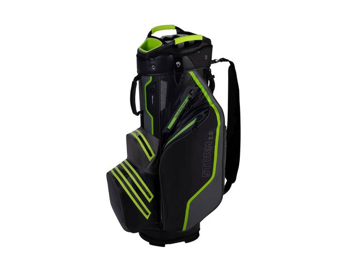 FastFold Cartbag Ultra Dry STORM 2.0 Golftasche wasserdicht schwarz/grün