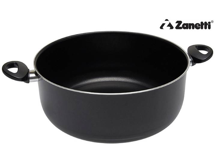 ZANETTI Kochtopf ATICA Ø24cm aluminium schwarz