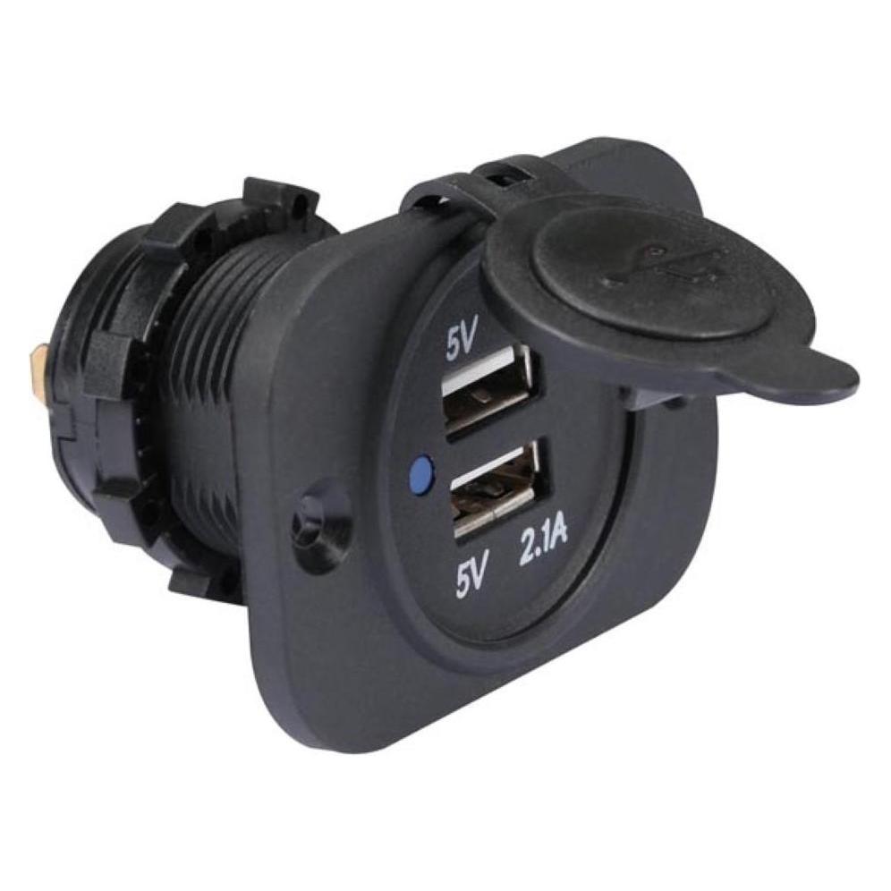 Velleman USB-EINBAUBUCHSE (12-24 VDC EINGANG, 5 V AUSGANG) (CC094)
