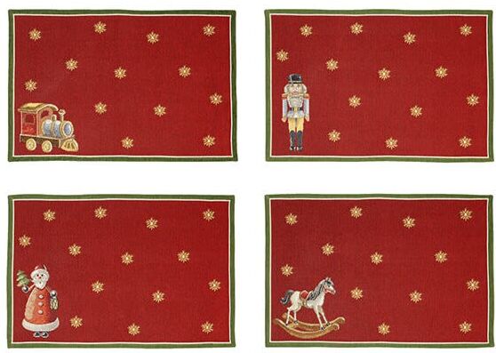 Villeroy & Boch Toys Delight Anniversary Set of 4 Placemats