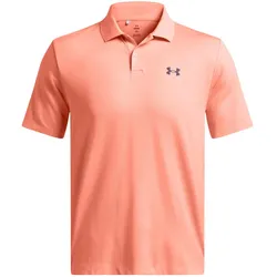 UNDER ARMOUR Performance 3.0 Golf-Poloshirt Herren 897 - flare orange/midnight navy S