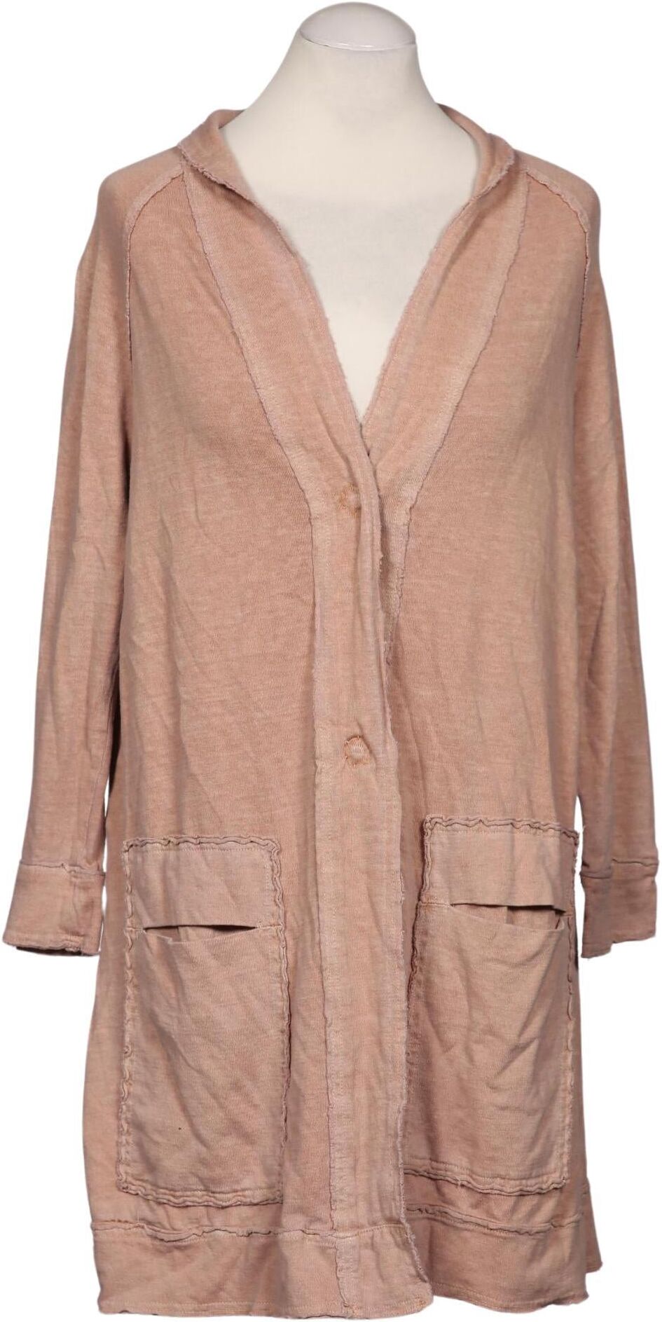 Oska Damen Blazer, Beige, Gr. EU 40, Hanf / Baumwolle - Second Hand