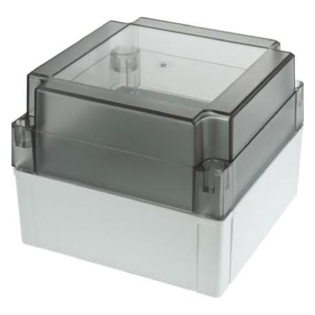 Fibox Gehäuse Polycarbonat 130x130x100mm (Gehäuse) (PC 125/100 HT)