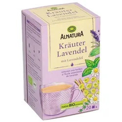 Alnatura Tee »Kräuter-Lavendel« 20 Stück Tassenportion