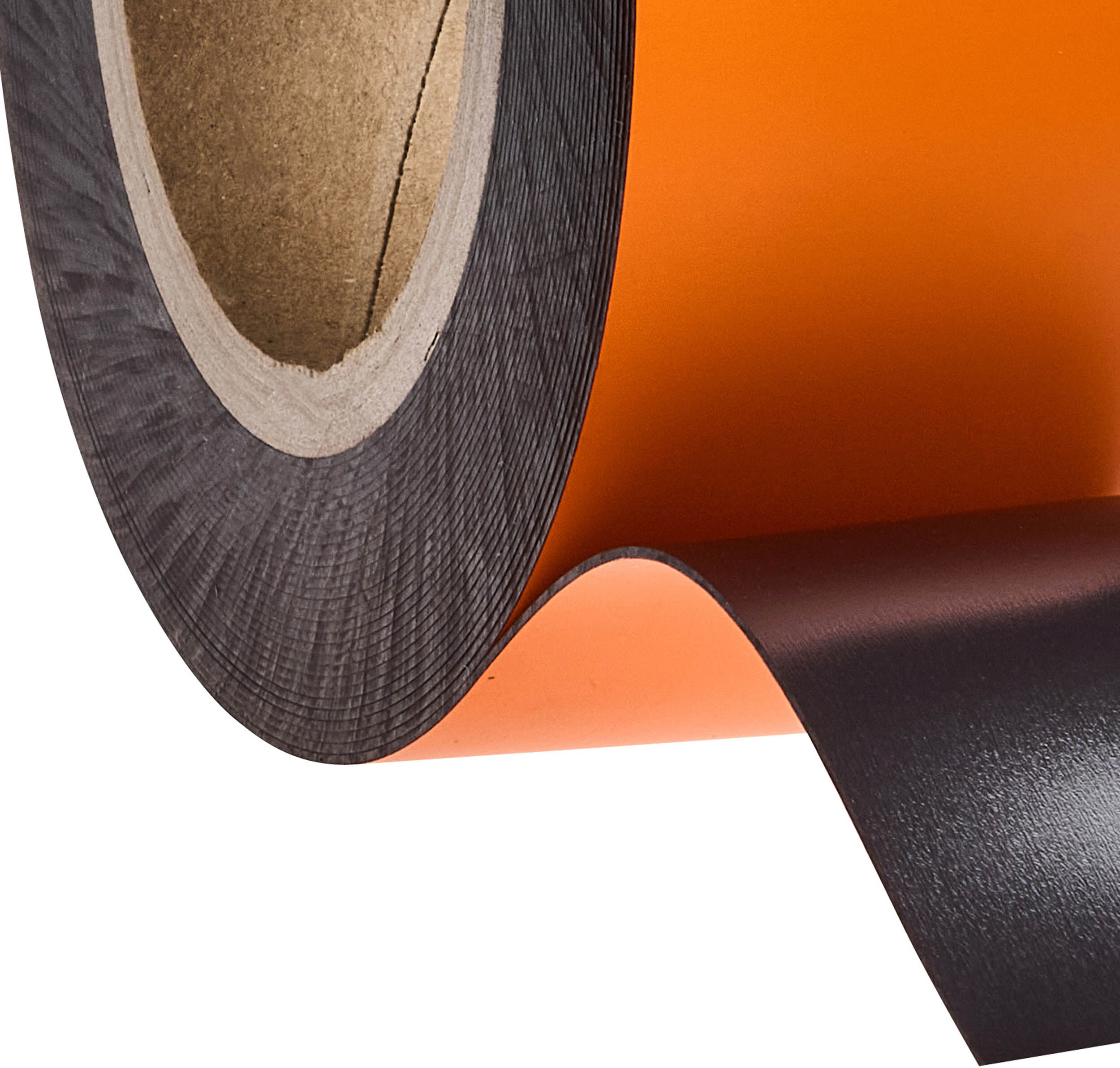 SPRINTIS Bande magnétique colorée 50 mm   orange   10 m   0,85 mm, ferrite, PVC