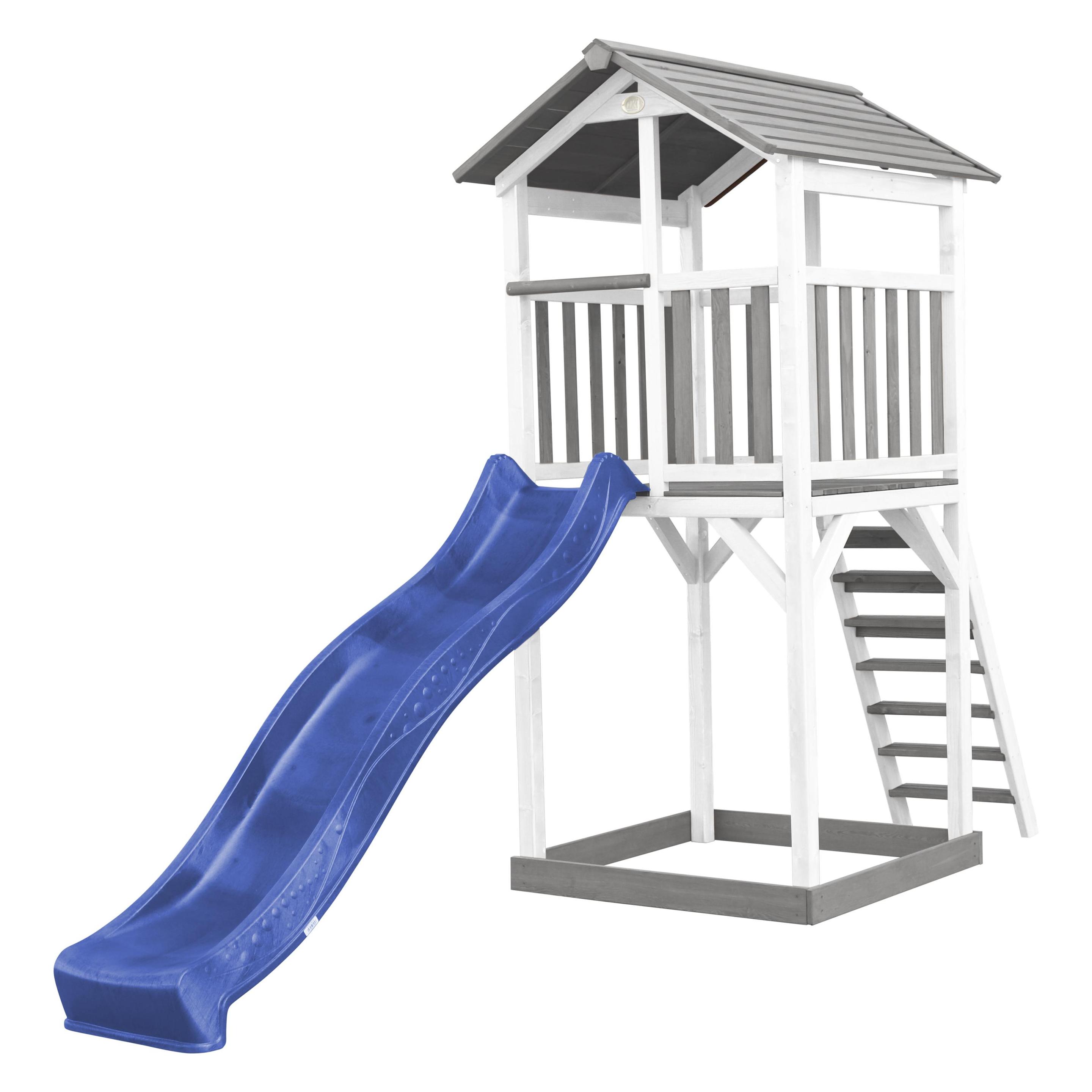 Axi Beach Tower Spielturm - Blaue Rutsche (A025.120.32)