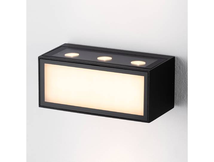 Applique LED 15cm Noir/Noir