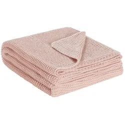como Strick Plaid  Svea , rosa/pink , Maße (cm): B: 130