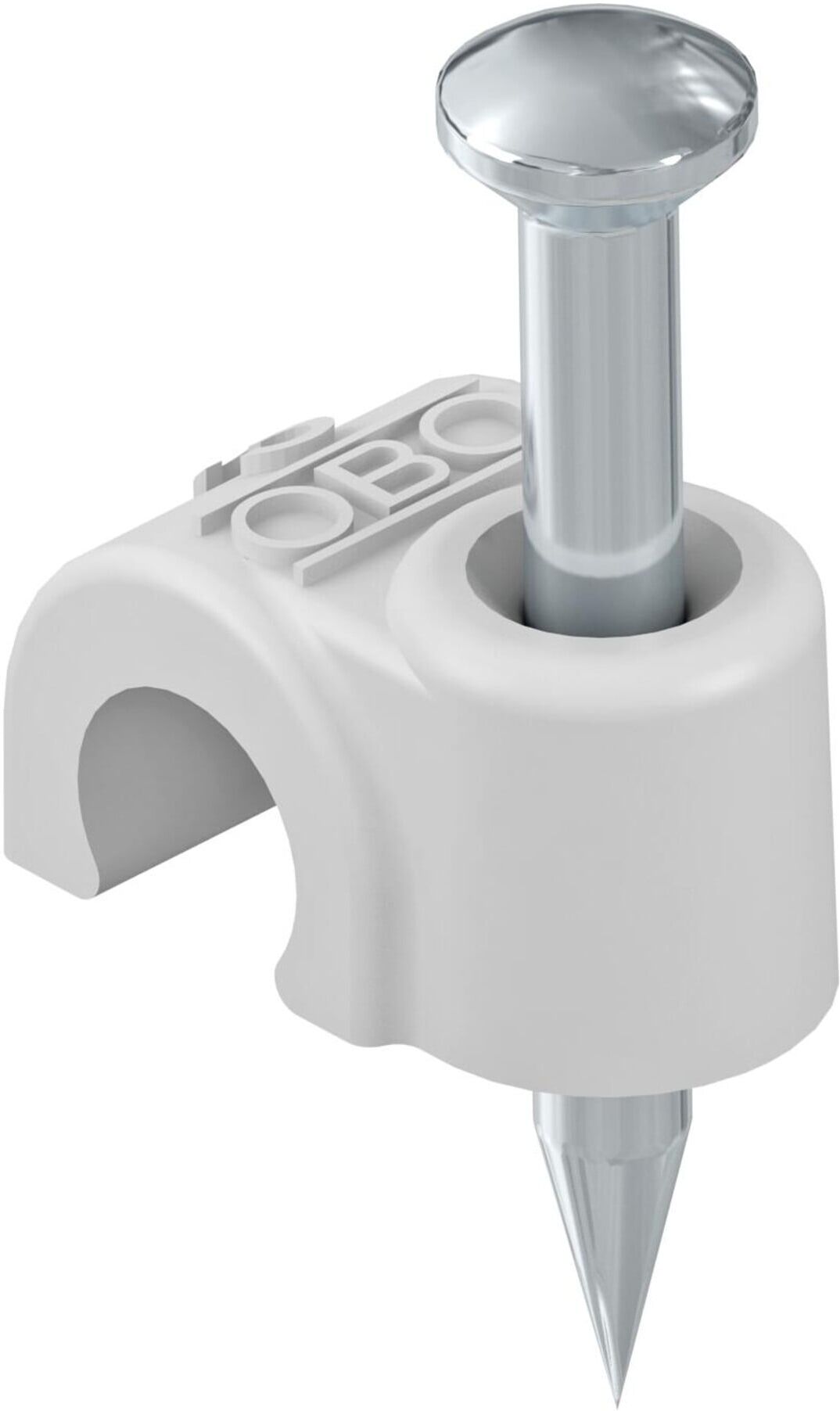 OBO Bettermann Iso-Nagel-Clip 4,0mm 2004 25 LGR kurze Bauform (2227231)