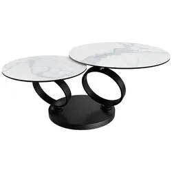 Akante Couchtisch Eolia Keramik Marmoroptik