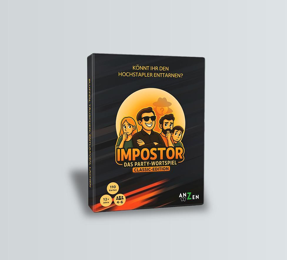 ANZEN Impostor Das Party-Wortspiel Classic Edition