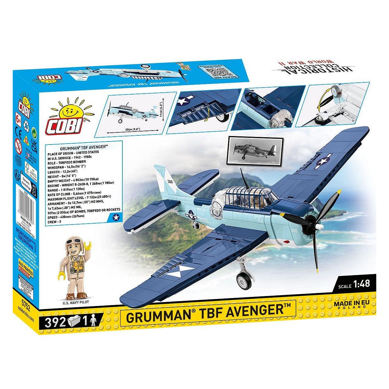 Cobi Grumman TBF Avenger / 392 pcs. (COBI-5752)