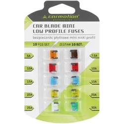 Carmotion Mini Flachstecksicherung Low Profile Set 10tlg